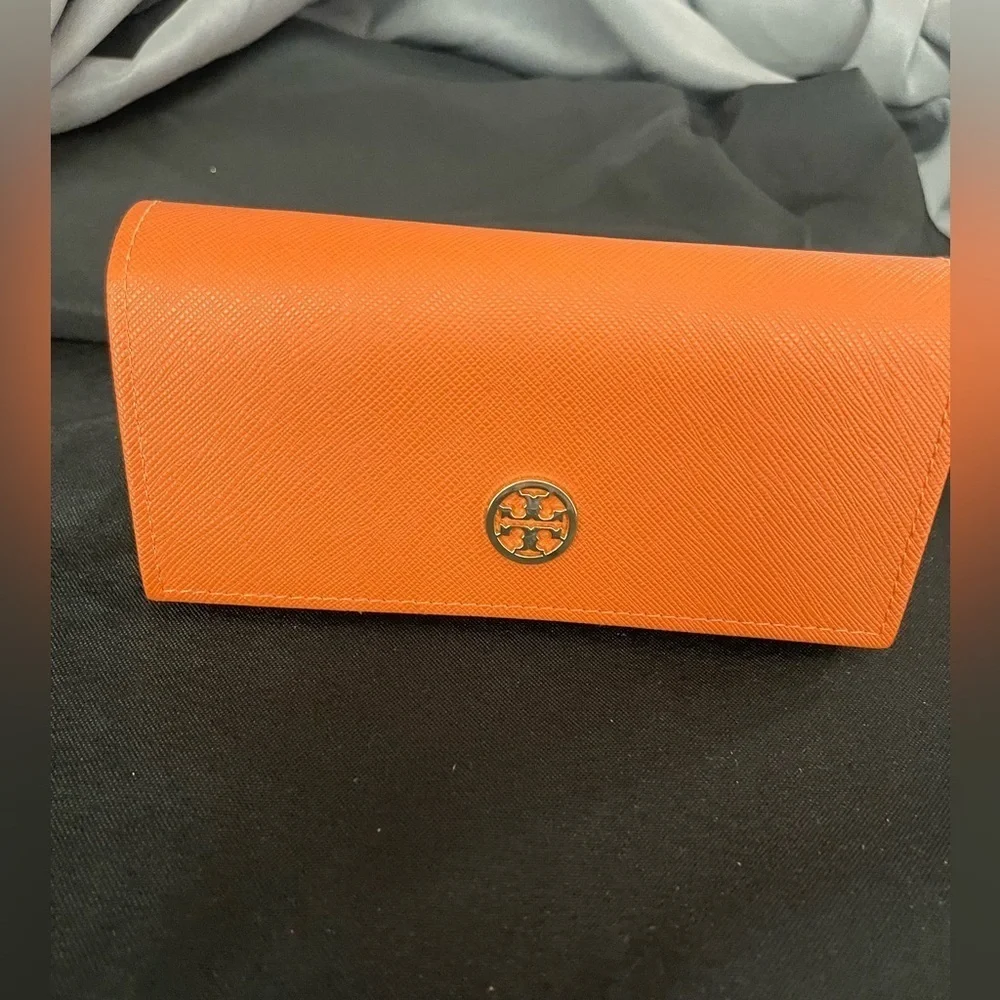 Tory Burch Vibrant Orange glass case